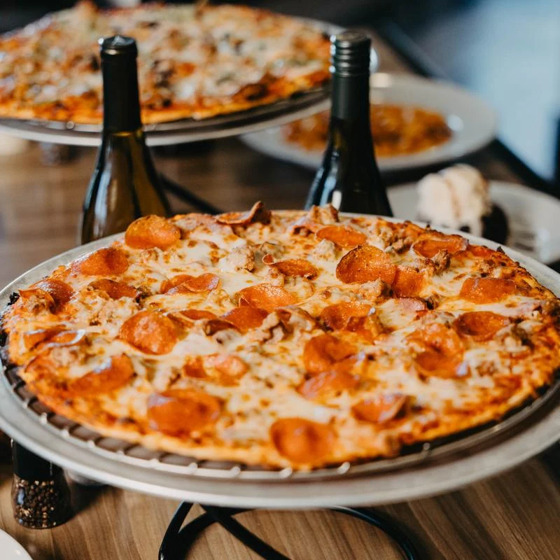 Vito's thin crust pizza